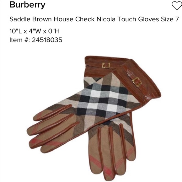 Burberry Gloves - Picture 8 of 8